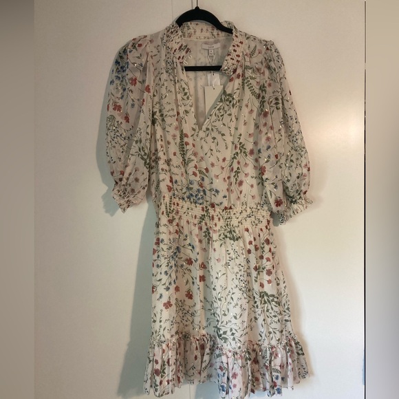 Joie Shima Aged White Dress Size Medium NWT - Picture 3 of 6